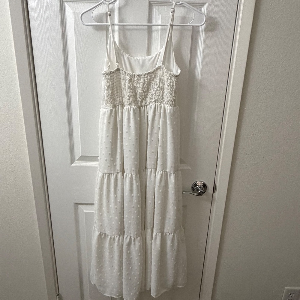 White midi sun dress - Picture 2 of 7